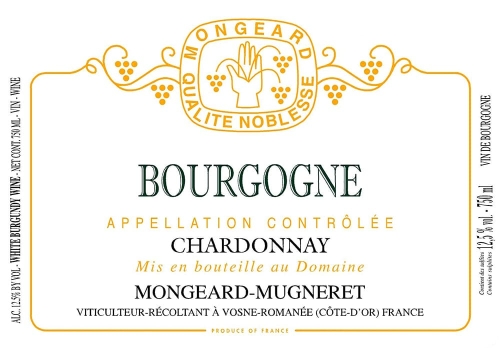 Domaine Mongeard-Mugneret Bourgogne Blanc