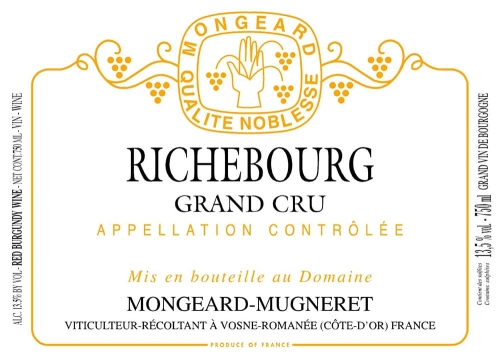 Domaine Mongeard-Mugneret Richebourg, Grand Cru