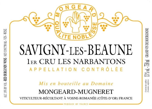 Domaine Mongeard-Mugneret Savigny-Les-Beaune, Les Narbantons, 1er Cru